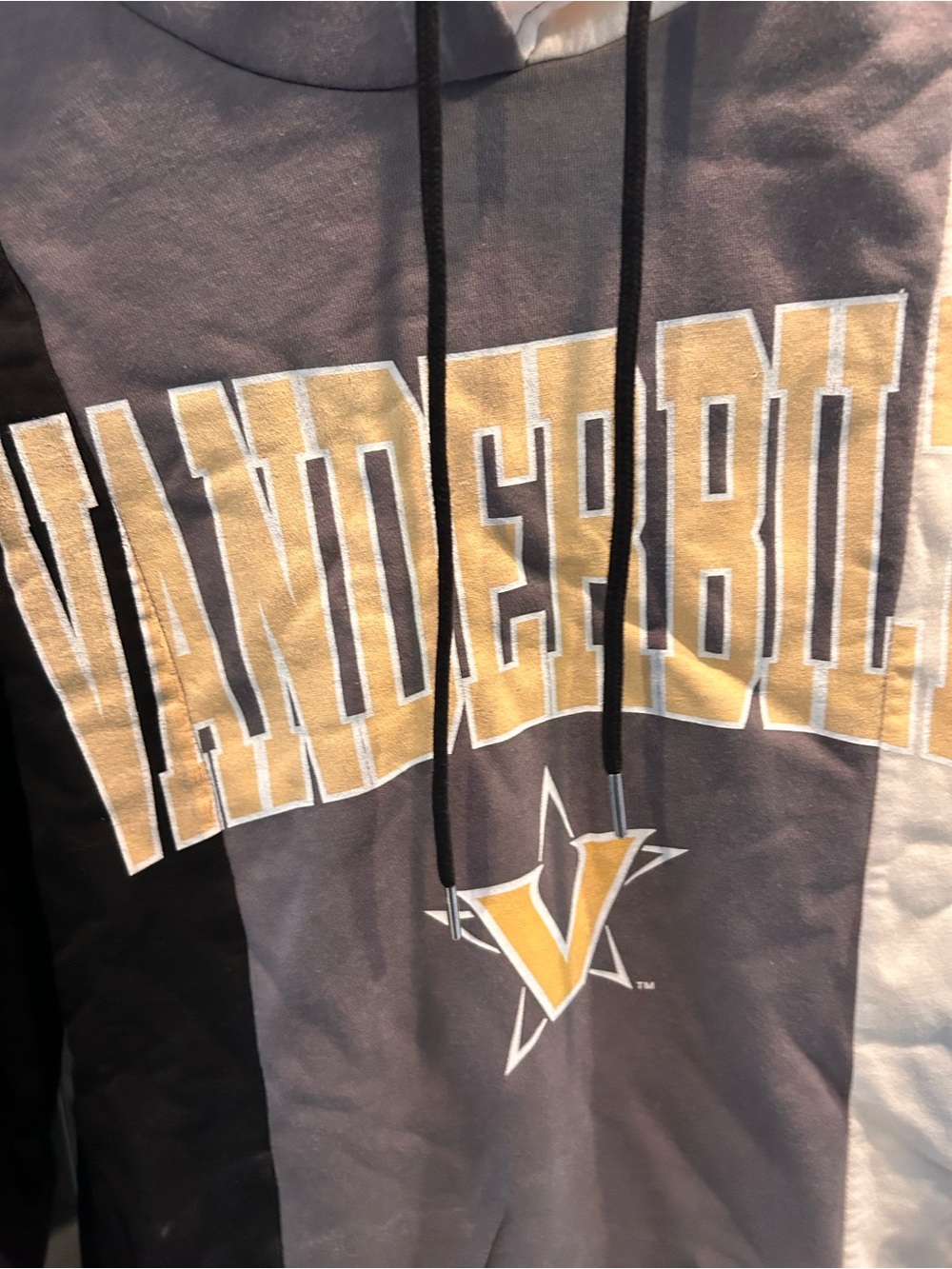 Vanderbilt Gray & Gold Pullover Hoodie